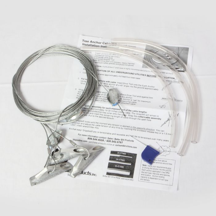 Earth Anchor Tree Kits with Gripple Fastener