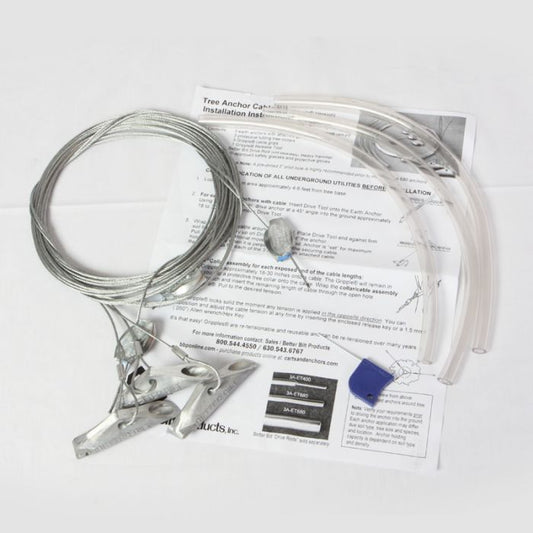 Earth Anchor Tree Kits with Gripple Fastener